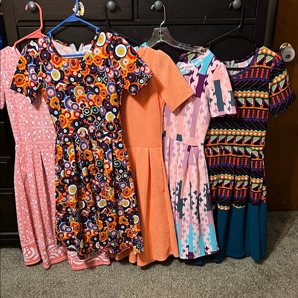 Colorful LulaRoe Dress Collection